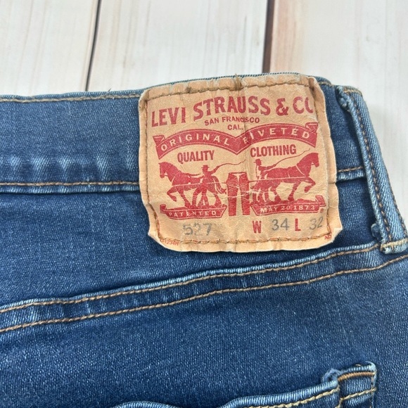 - Levi's 527 Jeans. Straight Leg. Classic Style. Size 34/32 - Picture 5 of 7